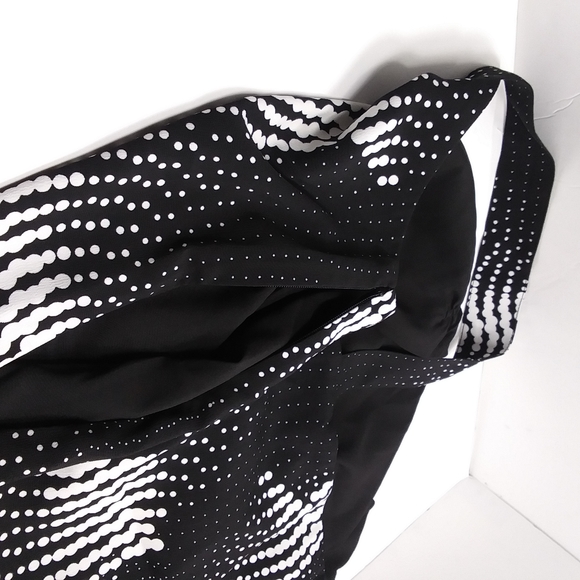 KENNETH COLE Retro Dot Lined Sleeveless Blouse NWT Sz XXL - Picture 10 of 15